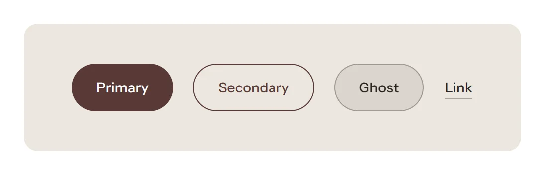 The four button styles.