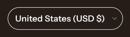 Country and language selectors.