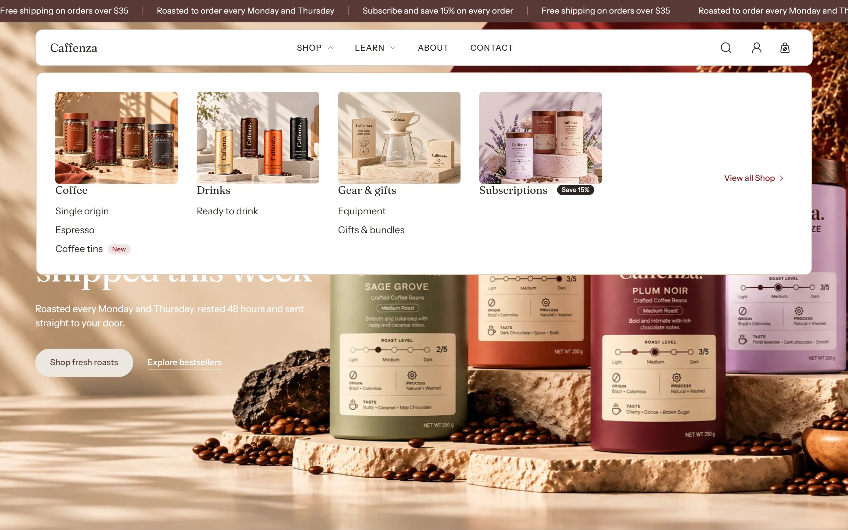 Link columns with images.
