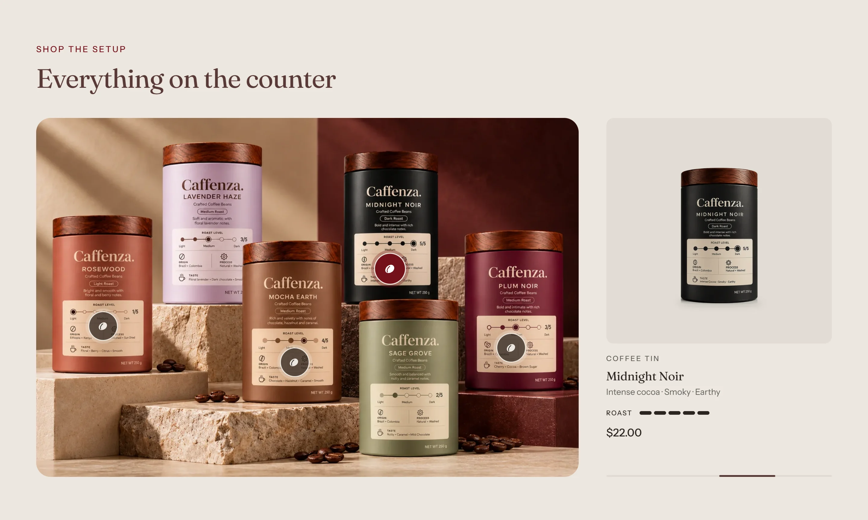 A hotspot product card.