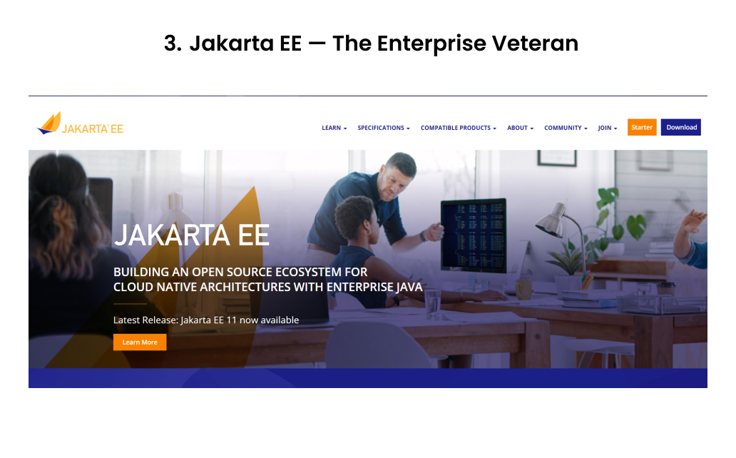 Jakarta EE — The Enterprise Veteran