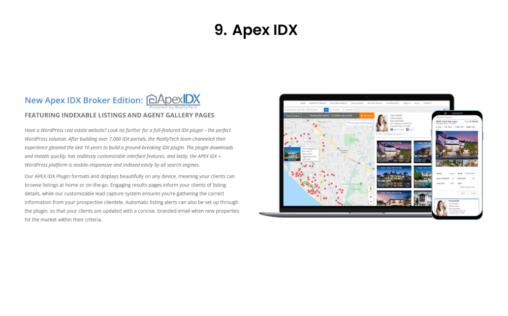 Apex IDX plugin