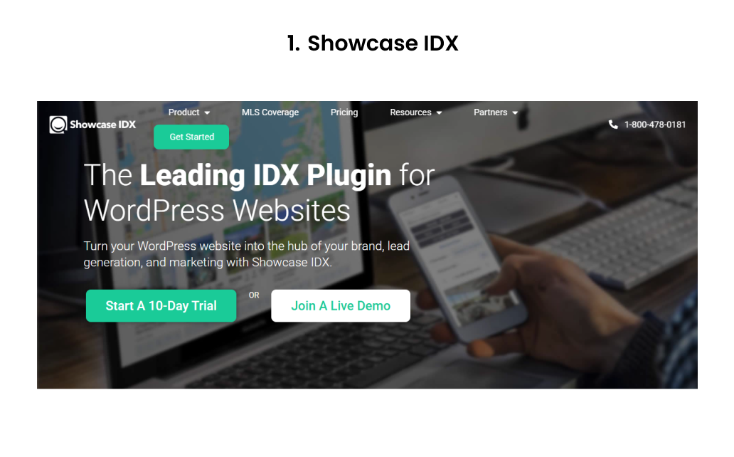 Showcase IDX plugin
