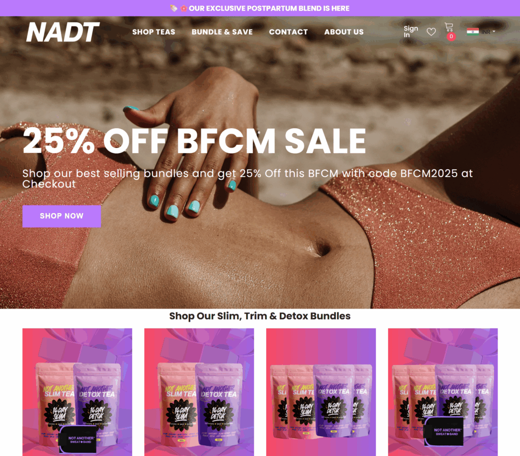 Not Another Detox Tea Case Study