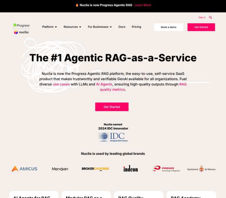 Nuclia: Building a High-Trust, Agentic RAG Platform for Enterprise