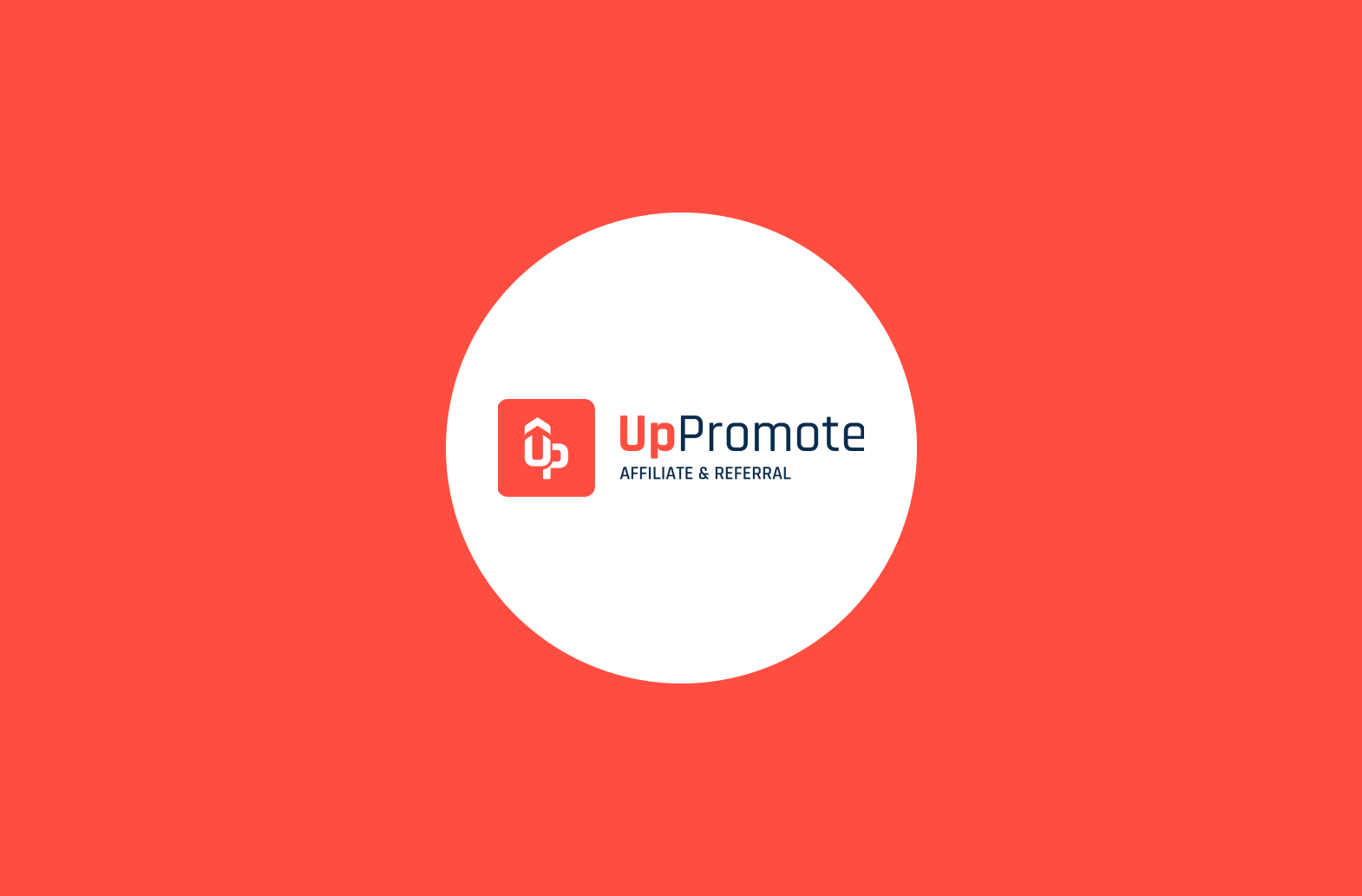 UpPromote affiliate and referral marketing app logo for Shopify