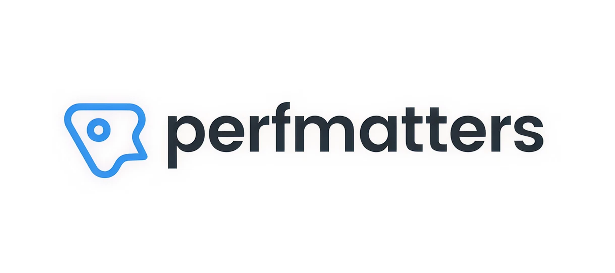 Perfmatters plugin logo showing lightweight performance optimization and script management for WordPress