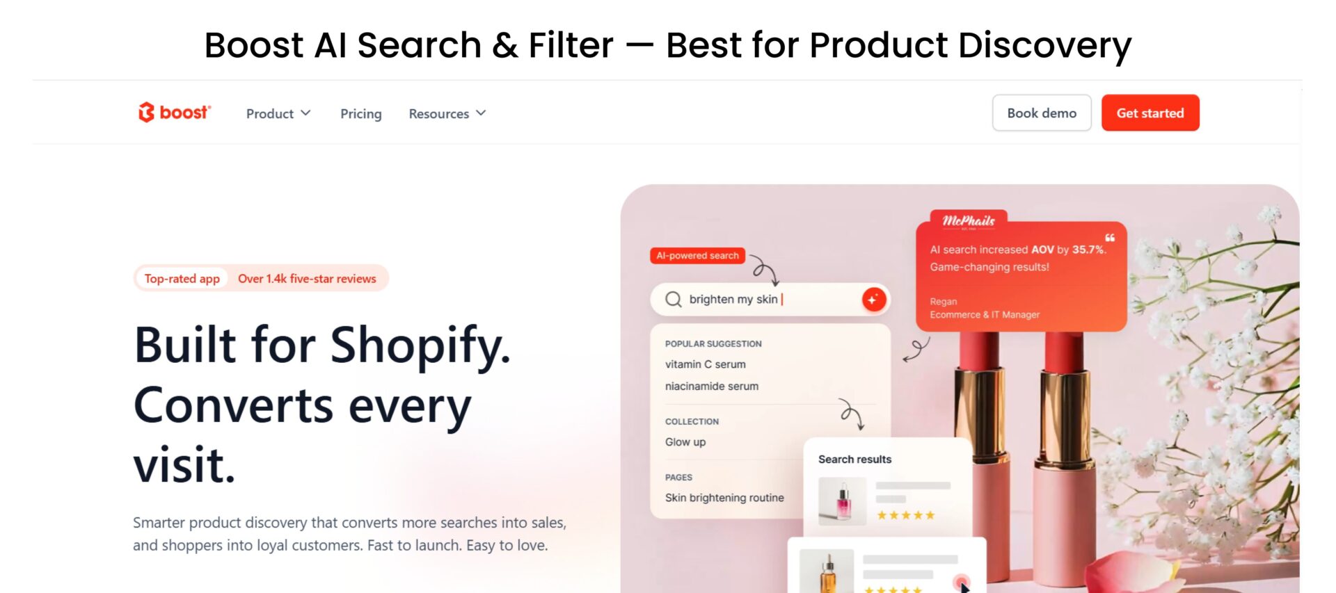 Boost AI Search & Filter — Best for Product Discovery