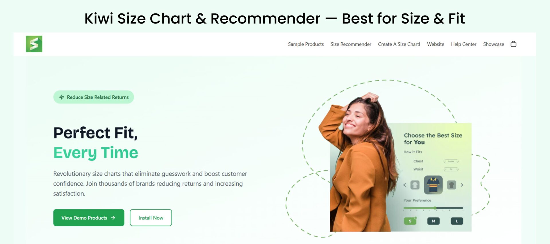 Kiwi Size Chart & Recommender