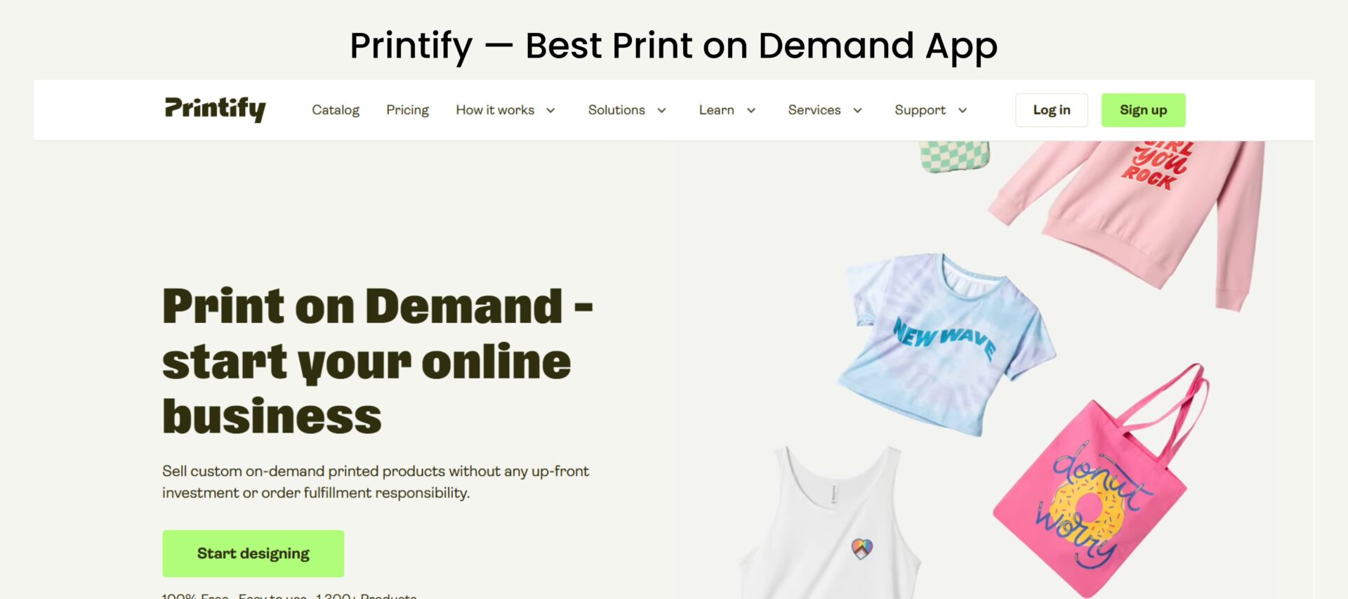 Printify — Best Print on Demand App