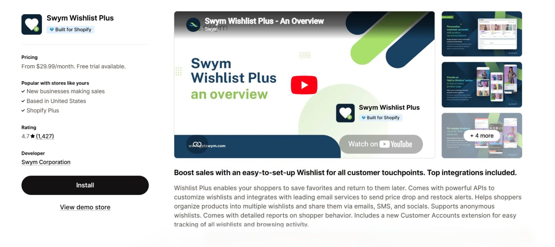 Wishlist Plus
