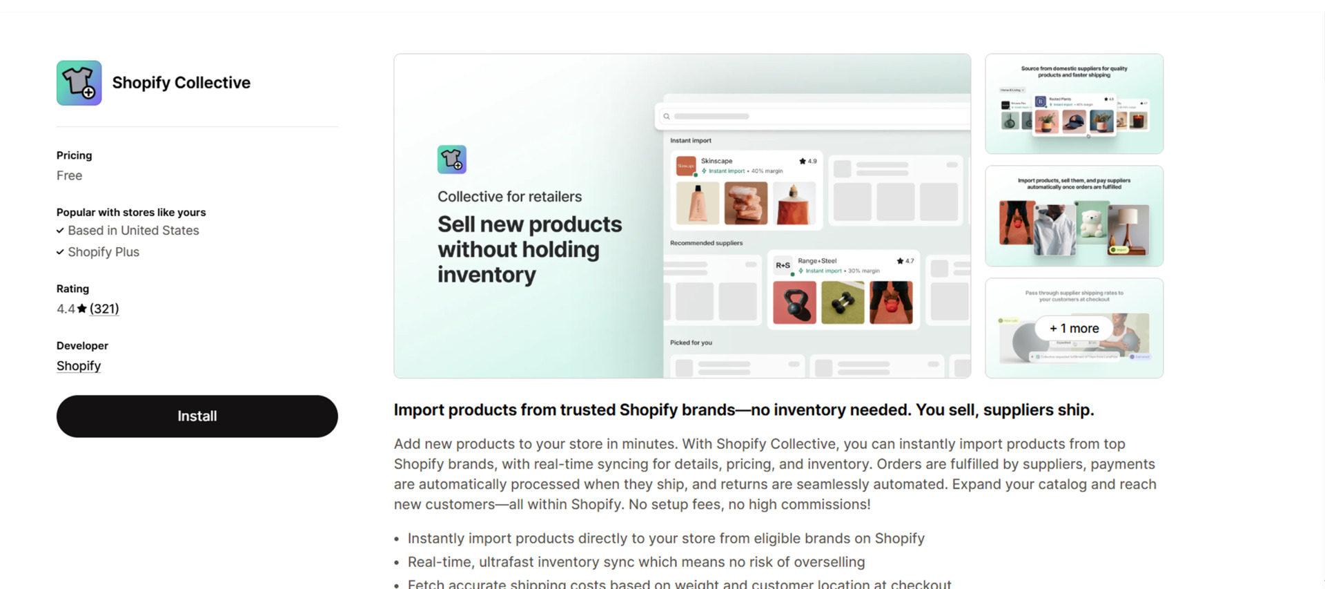 shopify collective