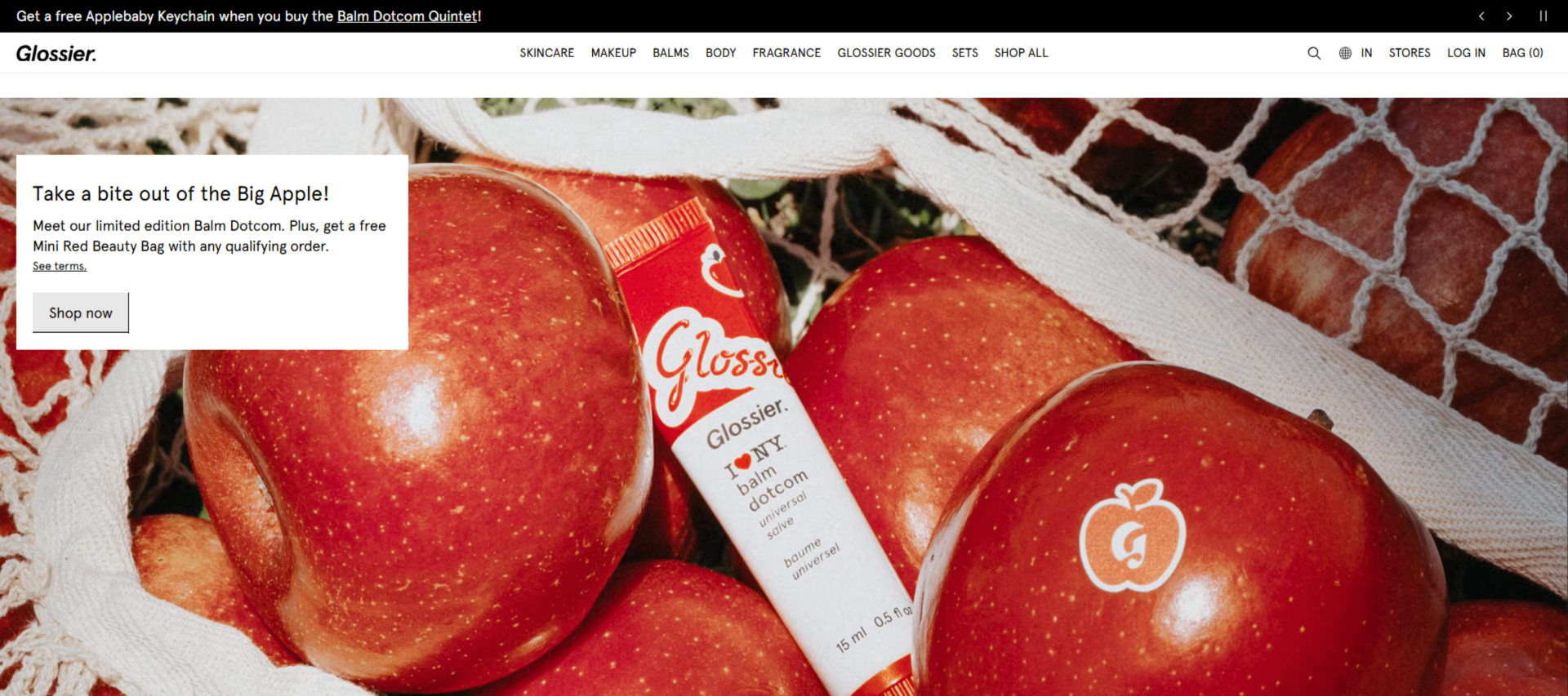 glossier