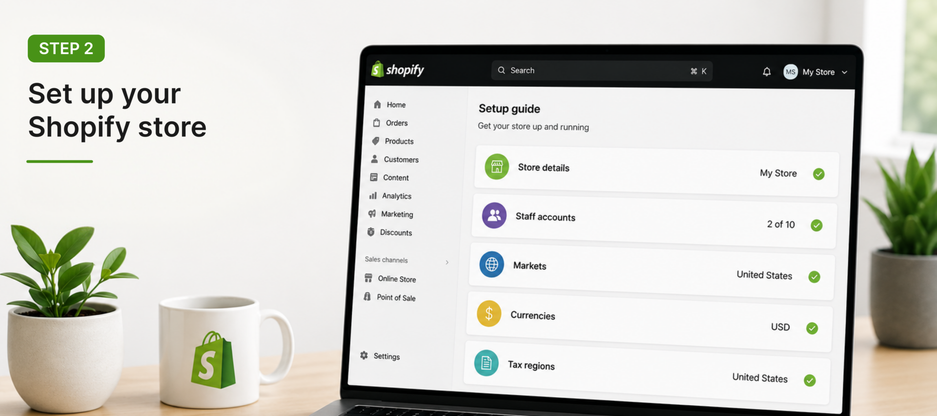 Set up your Shopify store