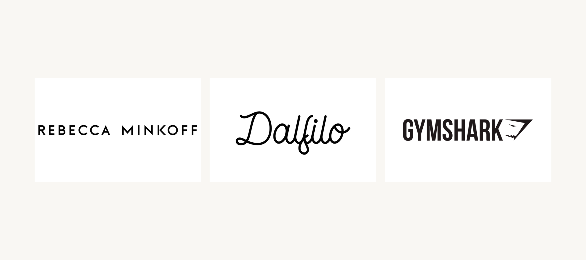 Three brands logo